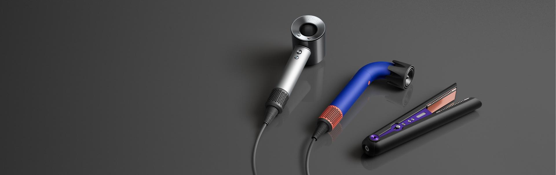 Dyson Supersonic r hair dryer, Dyson Corrale straightener and Dyson Supersonic hair dryer professional