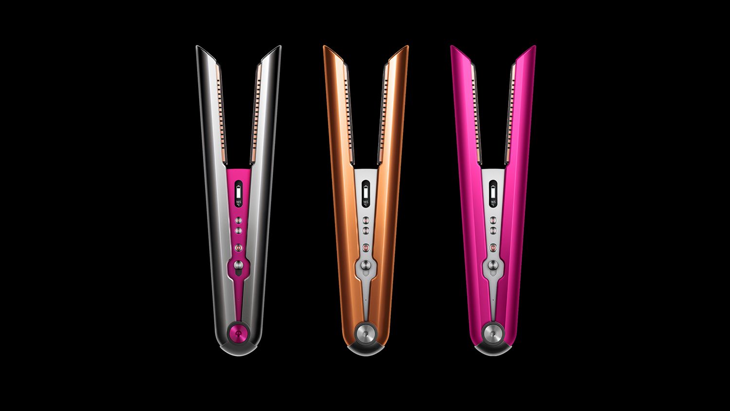 Selección de nuevos colores de la plancha Dyson Corrale