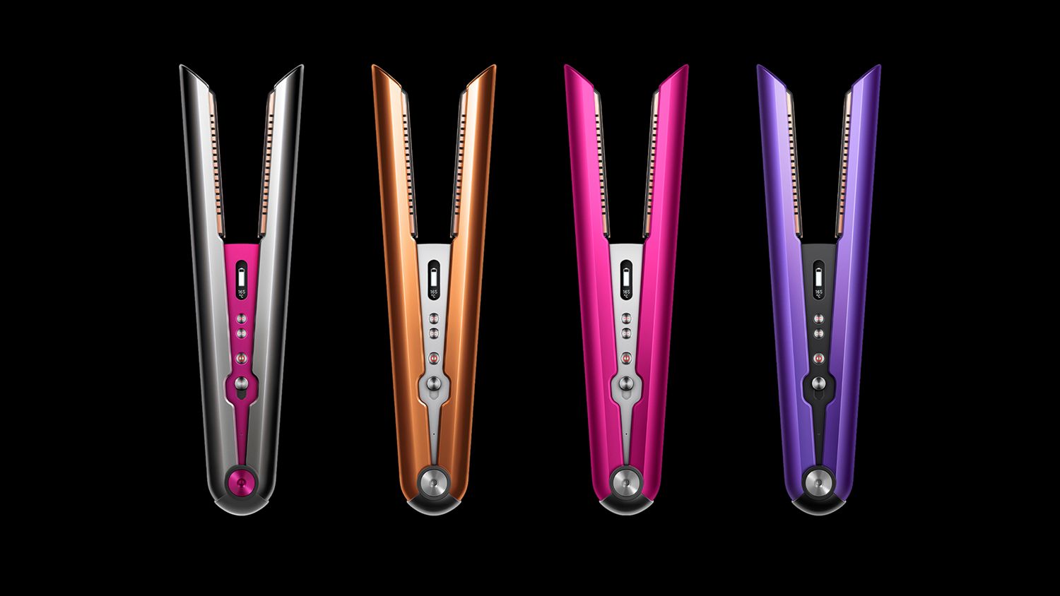 Selección de nuevos colores de la plancha Dyson Corrale