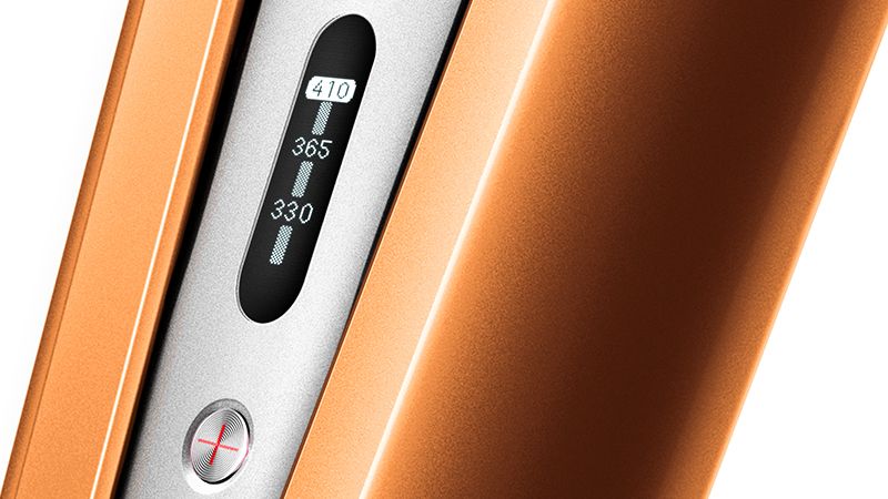 Corrale hair straightener Bright Copper Bright Nickel Dyson Canada