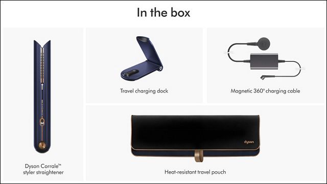 Dyson Corrale™ styler straightener (Prussian Blue/Rich Copper) display picture 3