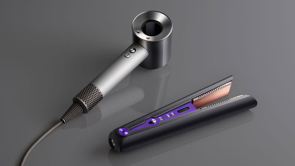 Full selection of Dyson hair care technology