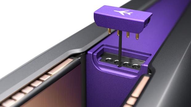 Close up of the Flight-ready tag