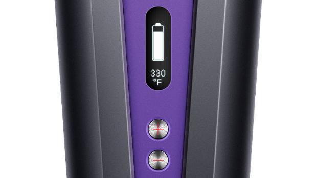 Close up of the OLED screen