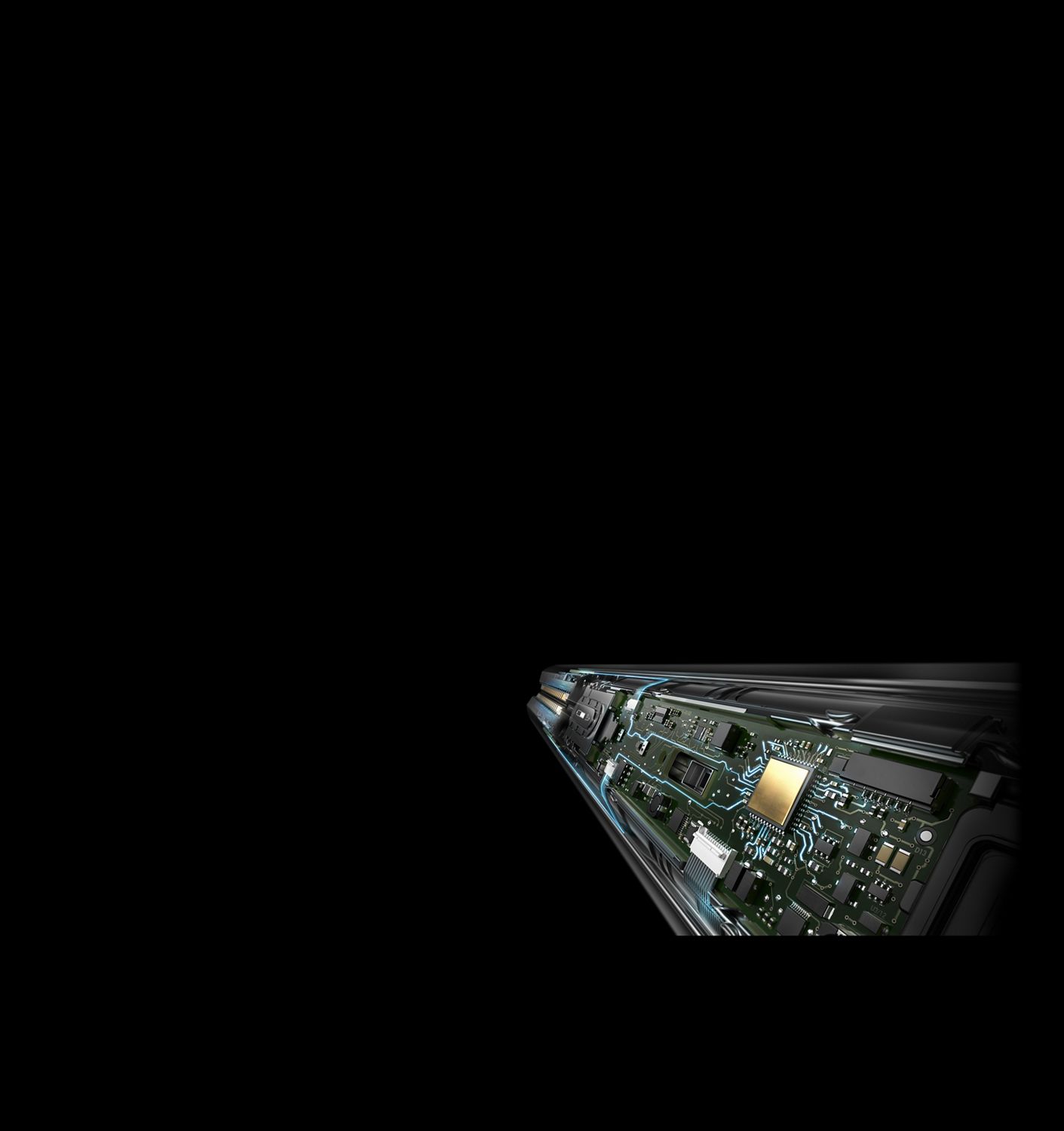 Close up of the intelligent heat control