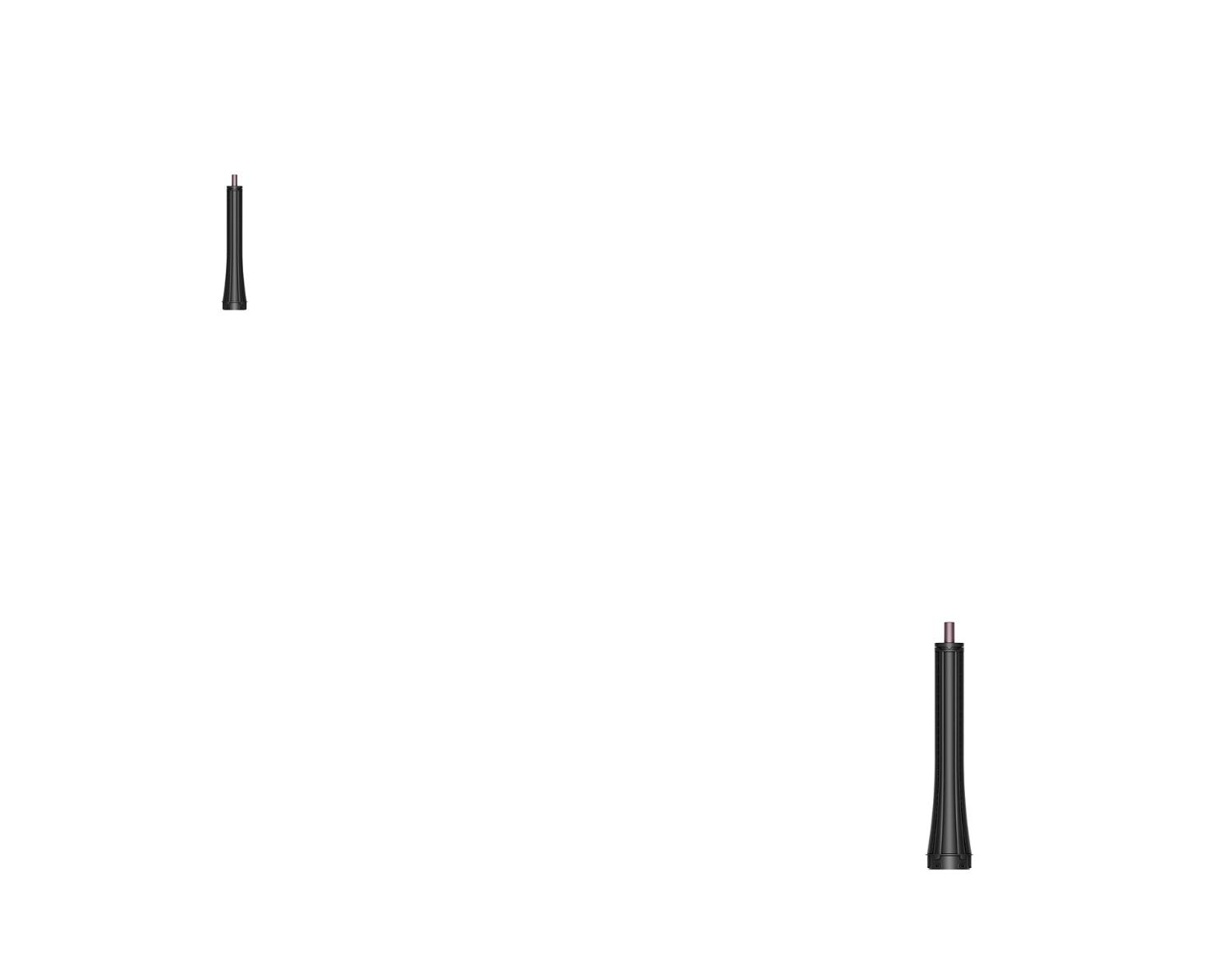 0.8" Co-anda2x™ curling barrel