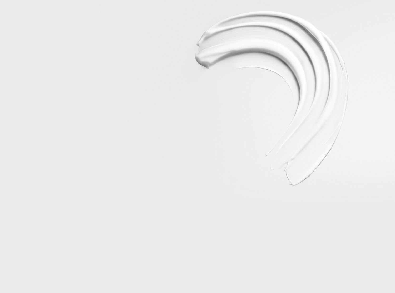 A brunette model. Her mid-length, straight hair on the left is unstyled. On the right, it is smooth and styled.