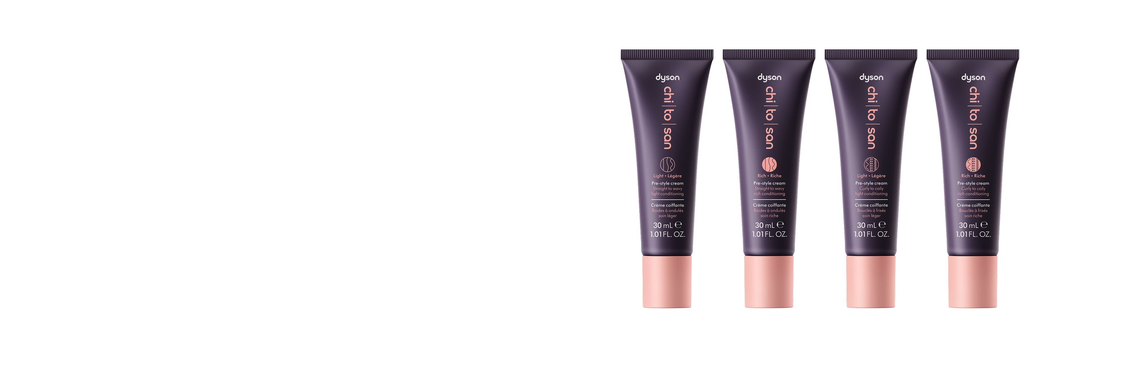 Dyson Chitosan™ Pre-style cream travel mini