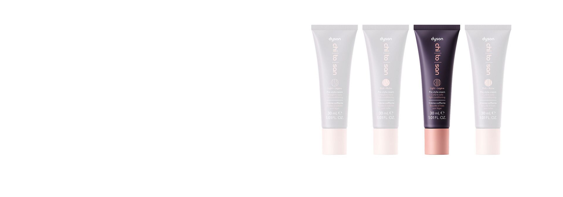 Dyson Chitosan Pre-style-krem Curly to Coily Light Conditioning 30 ml.