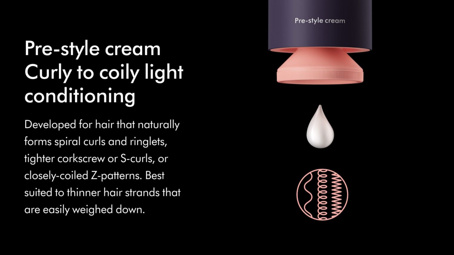 Pre-Style Cream curly to coily light conditioning 