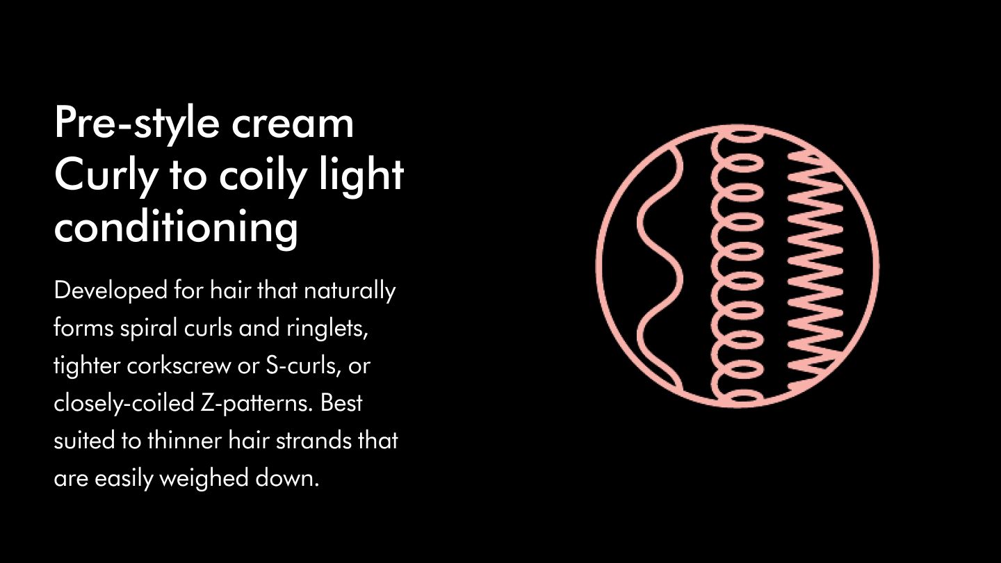 Pre-Style Cream curly to coily light conditioning 