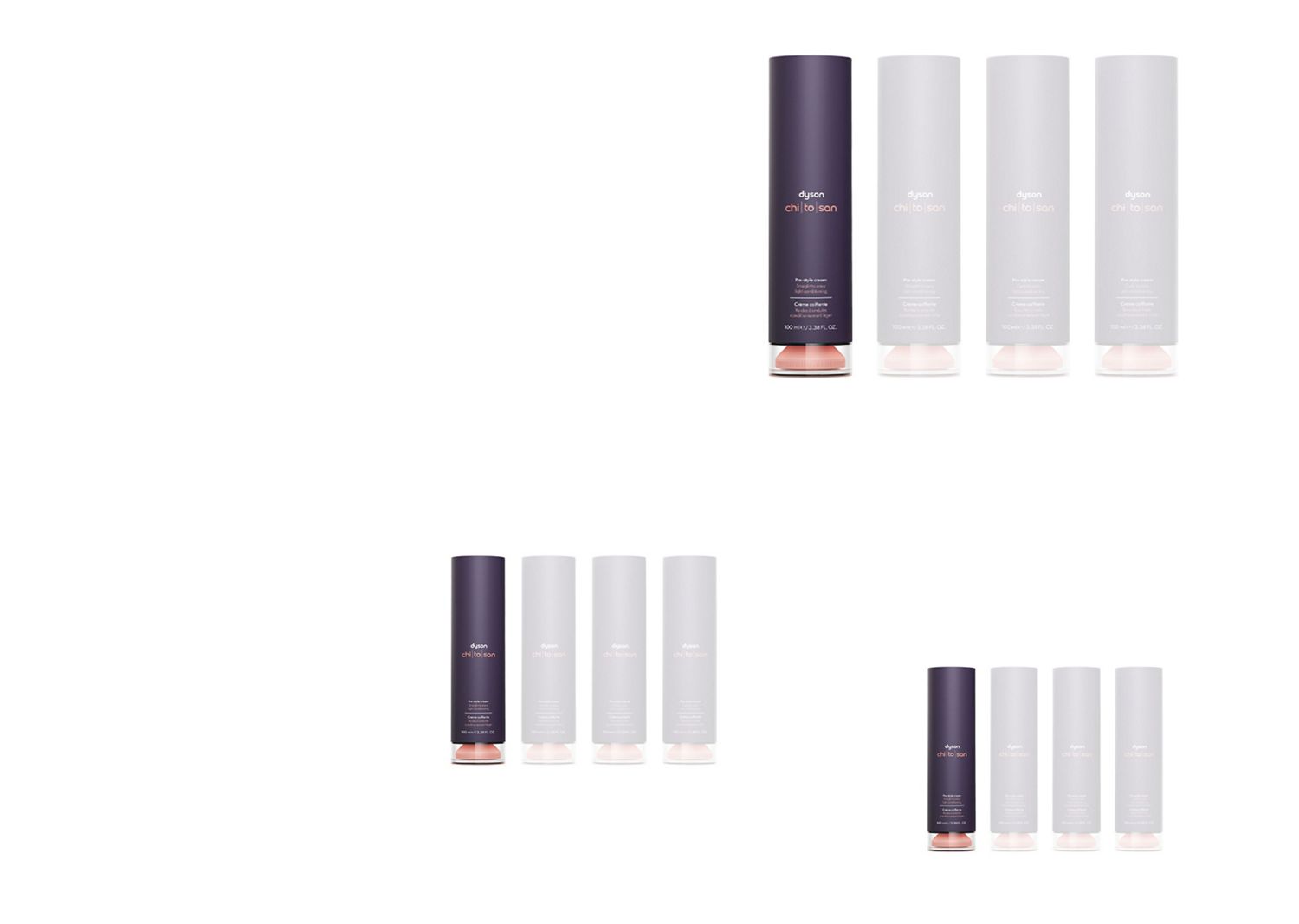 Dyson Chitosan Pre-style cream straight to wavy rich conditioning refill.