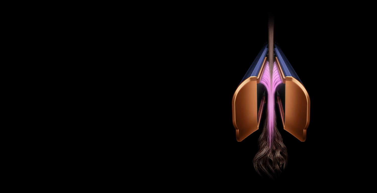 Dyson Airstrait™ Hot Air Styler Technologie