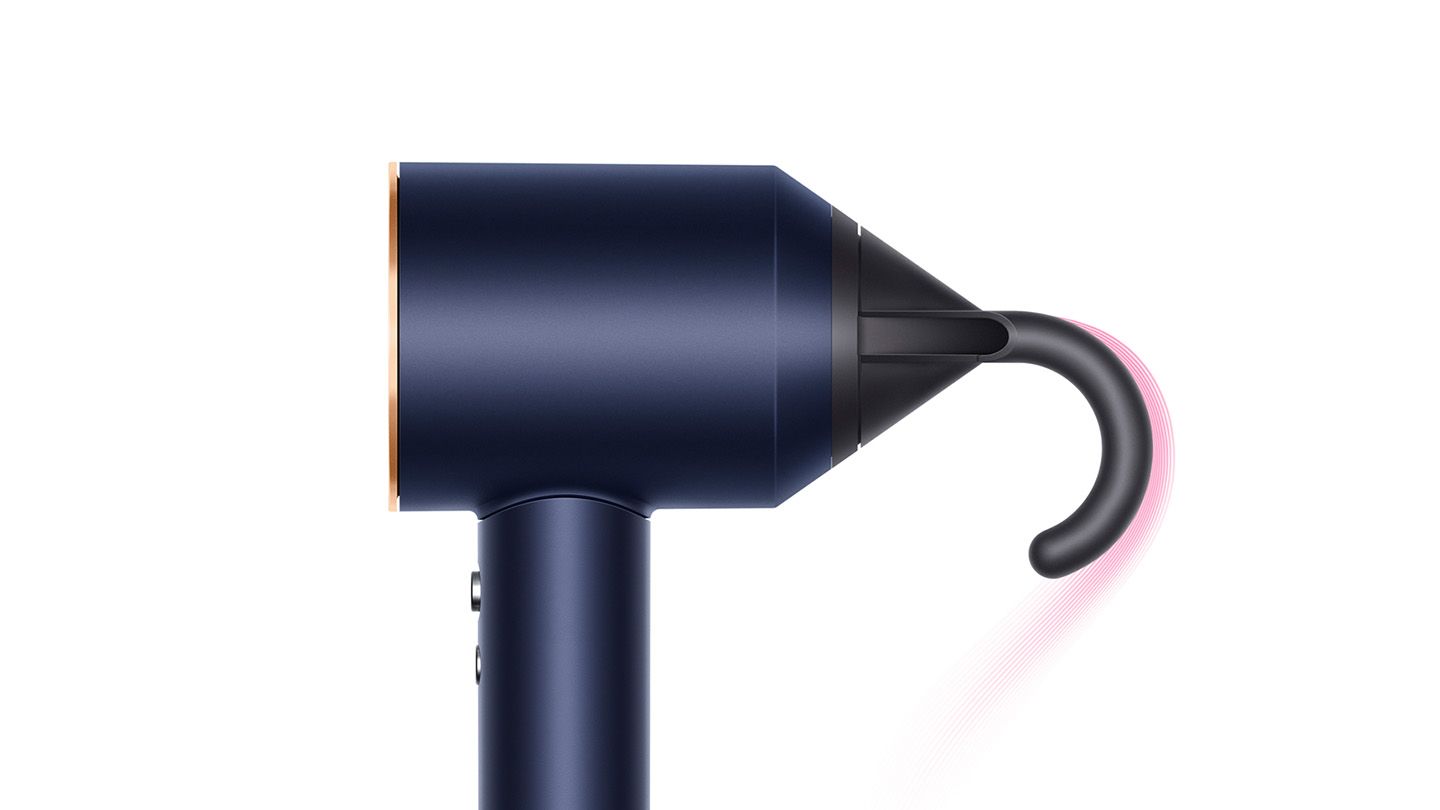 Blue Dyson Hair Dryer with Fast Drying Technology - wide 6