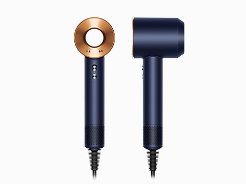 Dyson Supersonic™ hair dryer Prussian blue/rich copper with case 