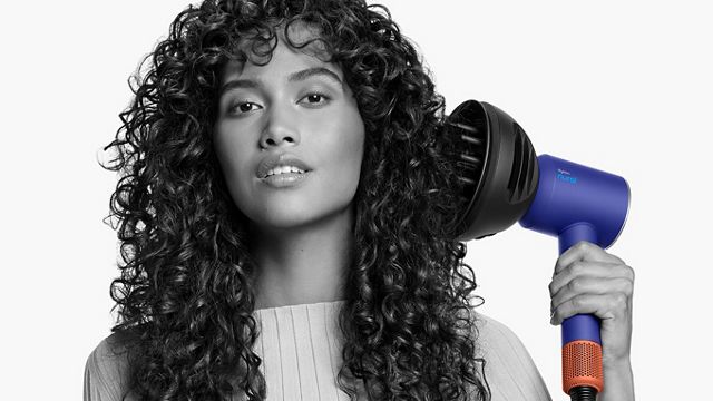 Wavy Hair Hairdryer With Diffuser Dyson Supersonic Nuralβ’ Wave+