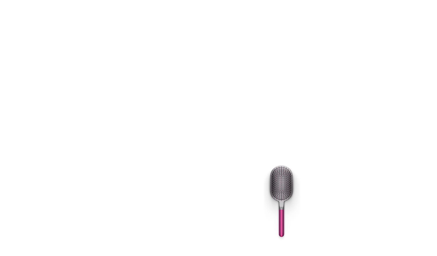 Von Dyson entworfene Paddelbürste Fuchsia Nickel Von Dyson entworfene Paddelbürste Fuchsia Nickel