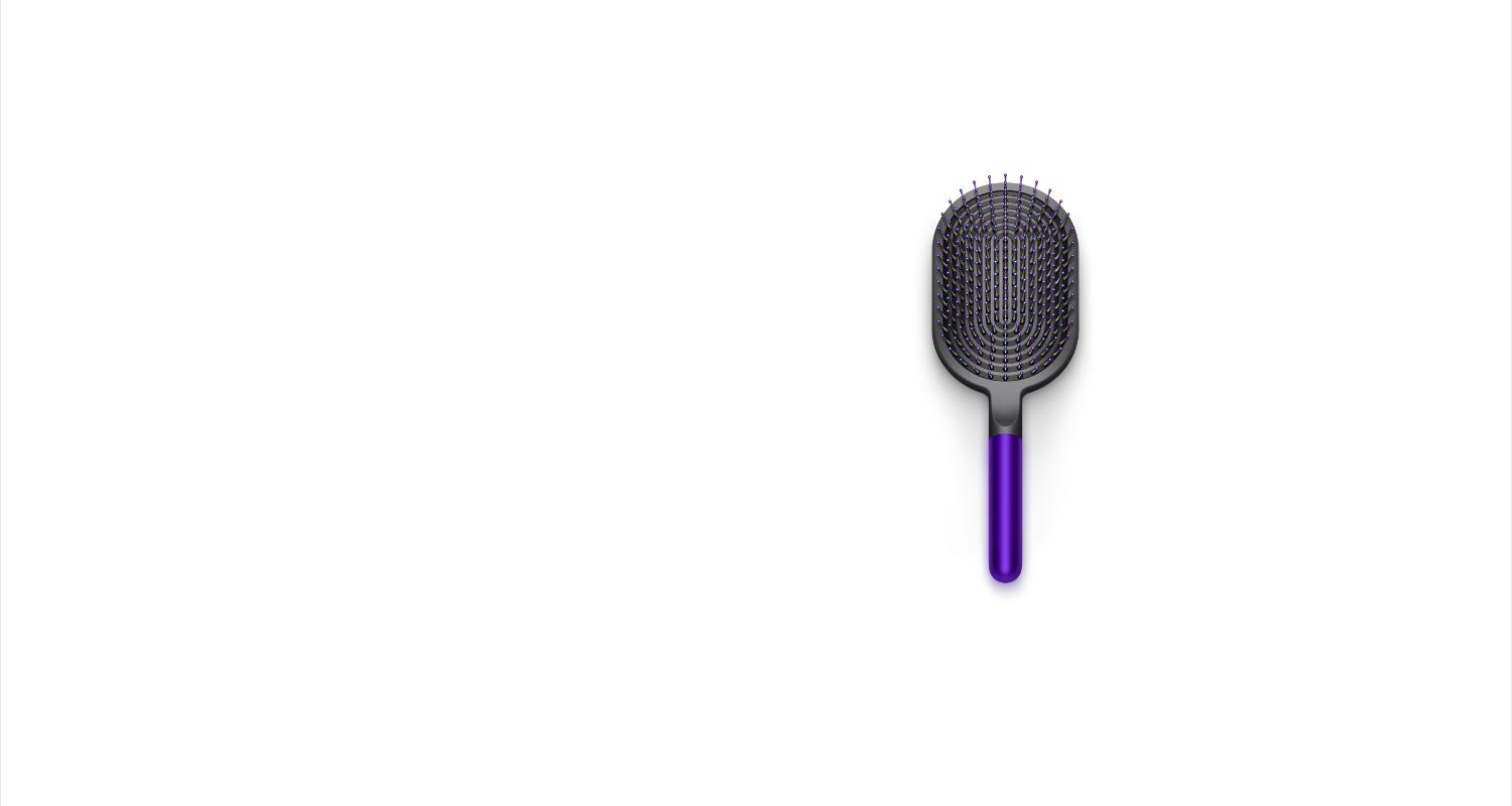 Peddelborstel ontworpen door Dyson Peddelborstel ontworpen door Dyson