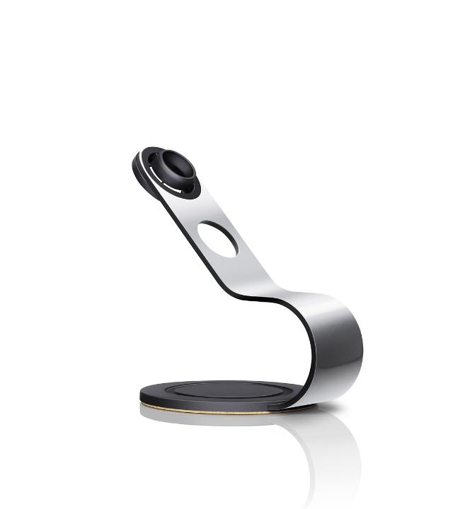 Dyson Supersonic™ hair dryer stand (Nickel/Black) | Dyson