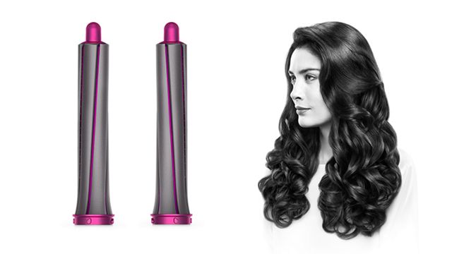 lange 40 mm airwrap aufsatze nickel fuchsia dyson