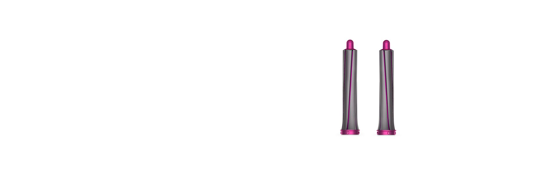 30mm Airwrap™ long barrels (Nickel/Fuchsia)