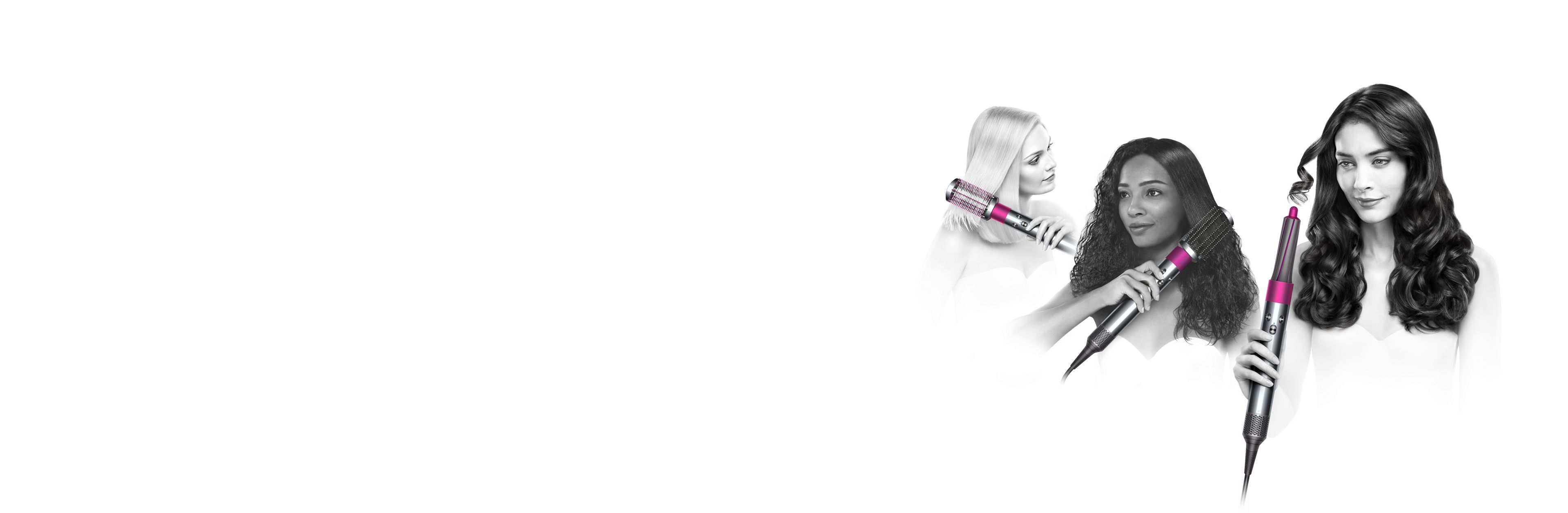 Refurbished first-generation Dyson Airwrap™ styler Complete (Nickel/Fuchsia) 