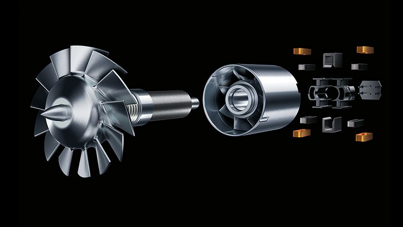 El motor digital Dyson V9