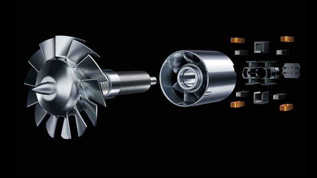 El motor digital Dyson V9 El motor digital Dyson V9