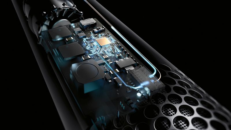 Diagrama de radiografía del control inteligente del calor