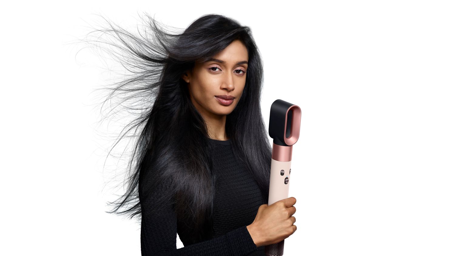 Multi-styler Dyson Airwrap i.d.™ - cheveux raides à ondulés (Rose
