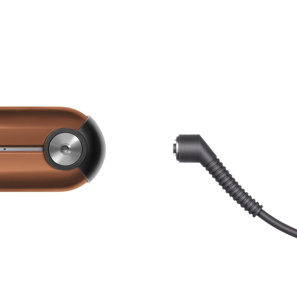 Dyson Corrale straightener with charging cord.