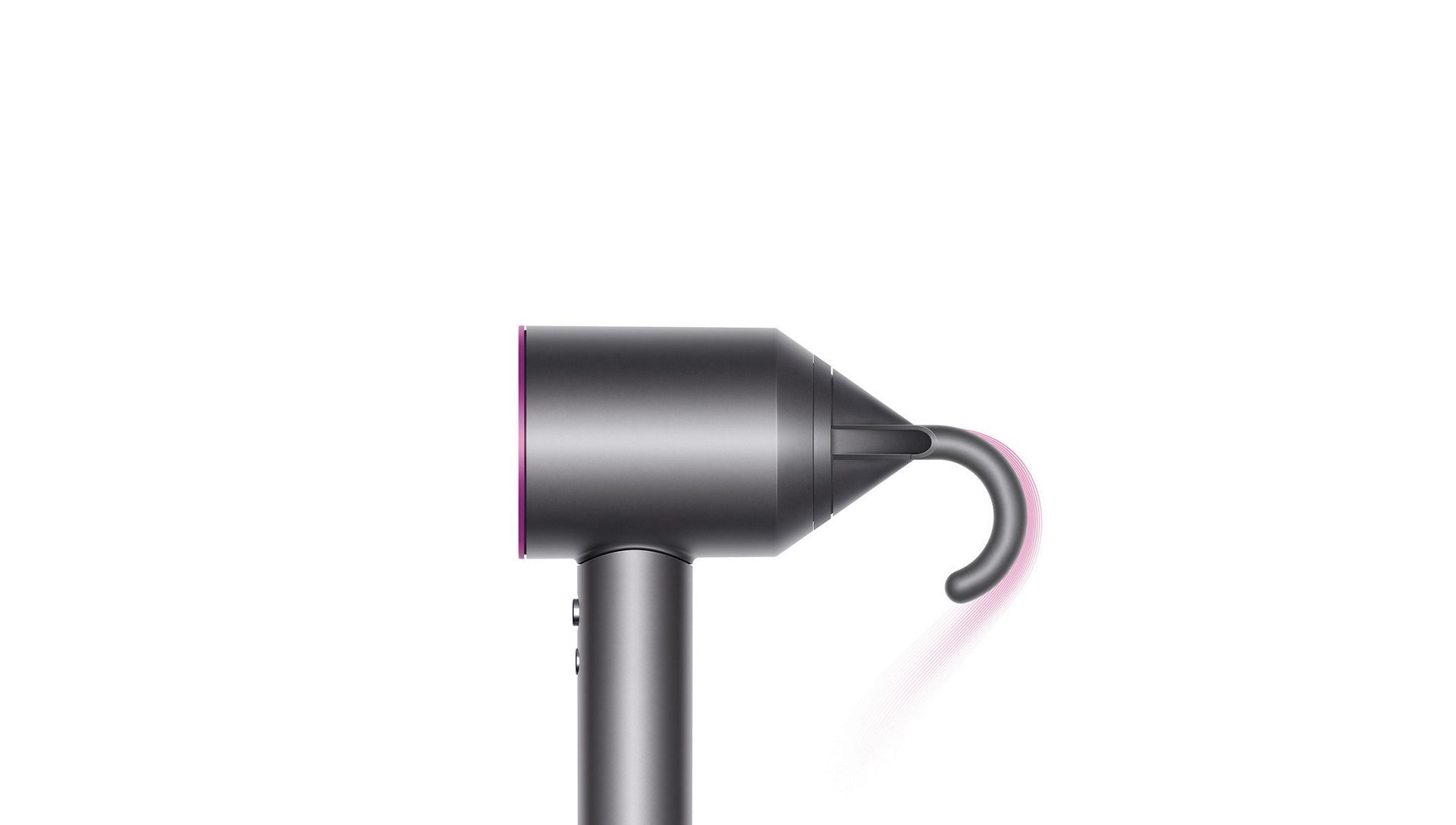 Scrolling images of Dyson Supersonic styling attachments