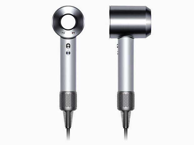 Ilustracja wymiarów suszarki do włosów Dyson Supersonic Professional