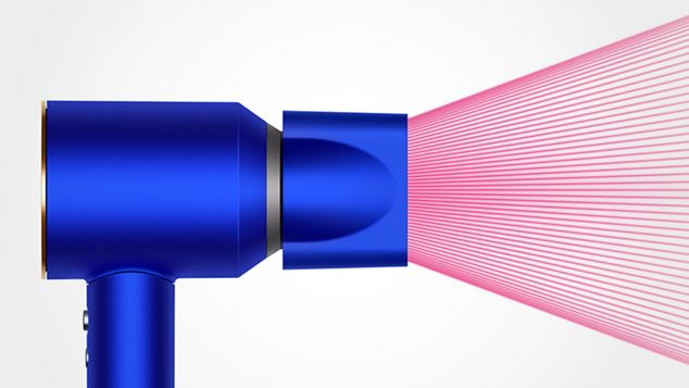 Blue Gold Dyson Hair Dryer - wide 10