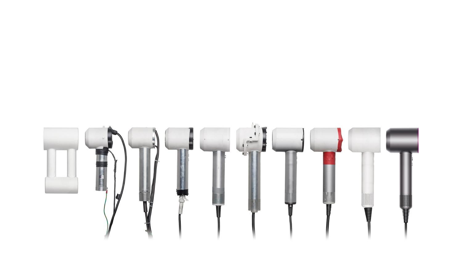 Dyson Supersonic hair dryer prototypes