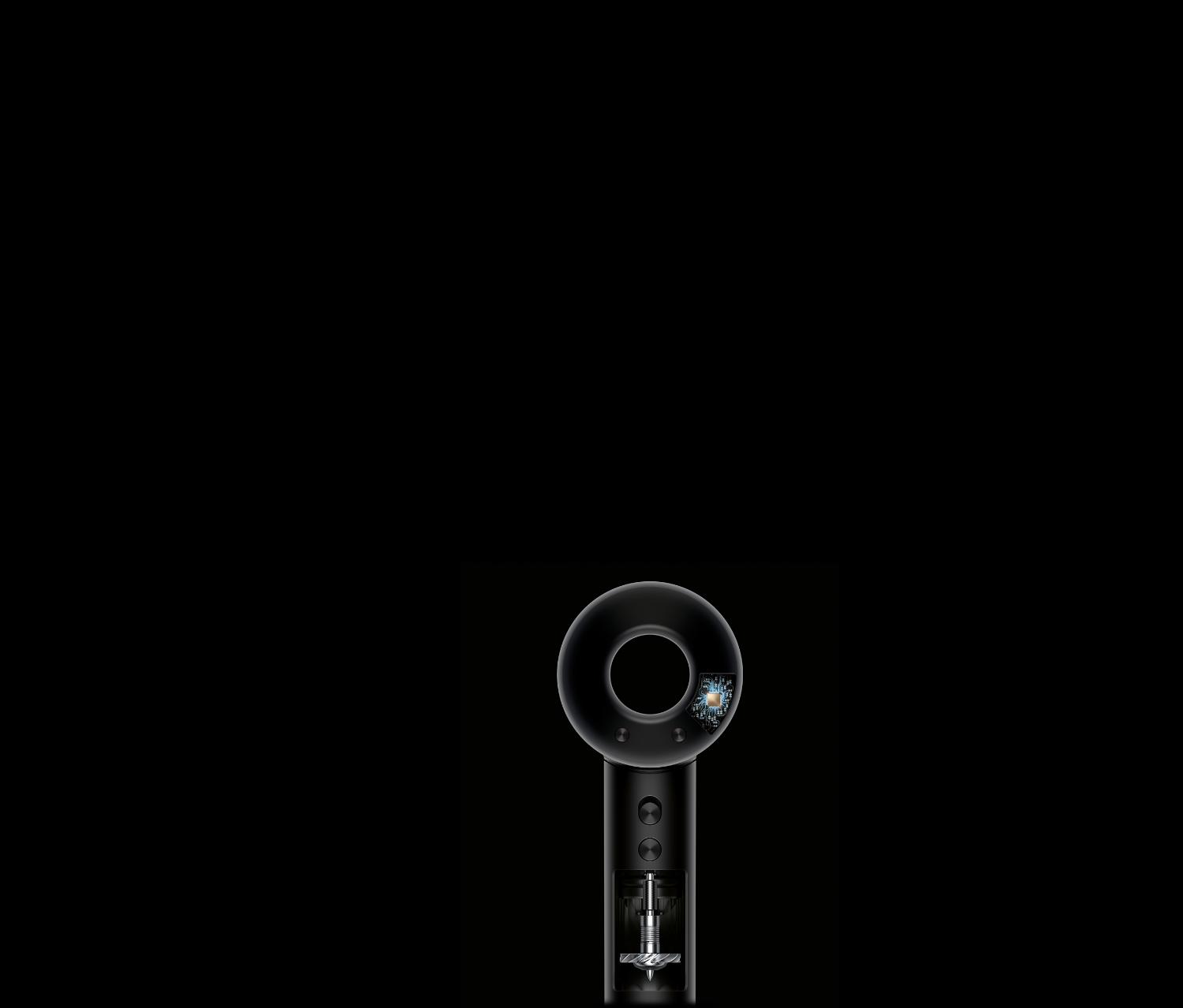 X-ray image of Dyson Supersonic™ hair dryer