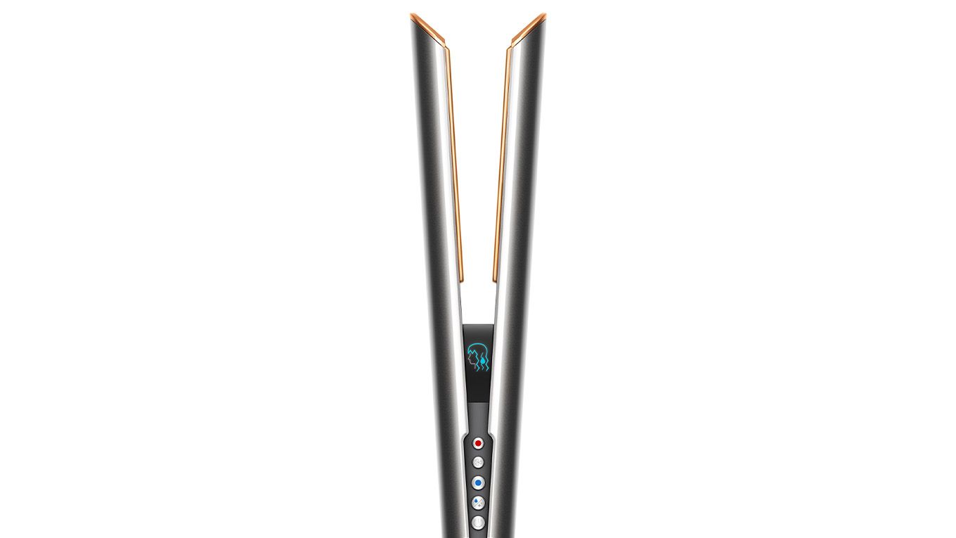 Fer plat Dyson Airstrait à fini nickel et cuivre