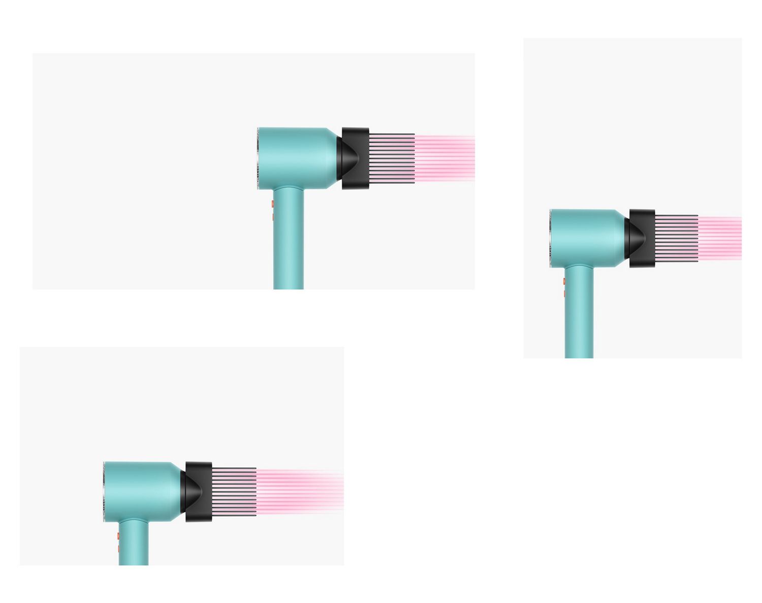Airflow of the Wide-tooth comb