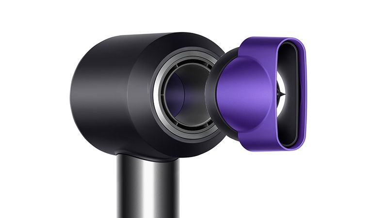 Sèche-cheveux Dyson Supersonic™ Noir/Violet | Dyson.fr