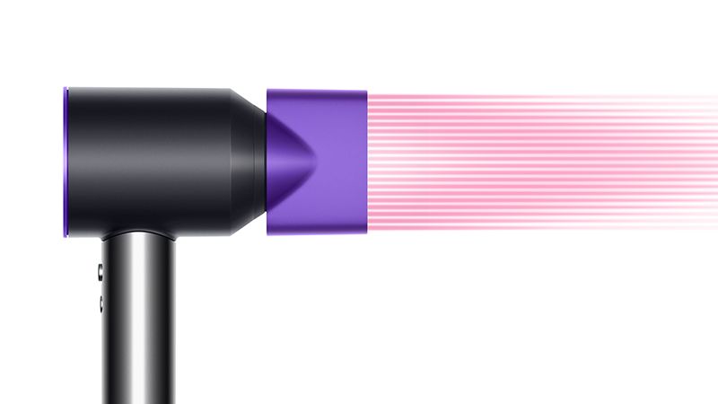 Sèche-cheveux Dyson Supersonic™ Noir/Violet | Dyson.fr