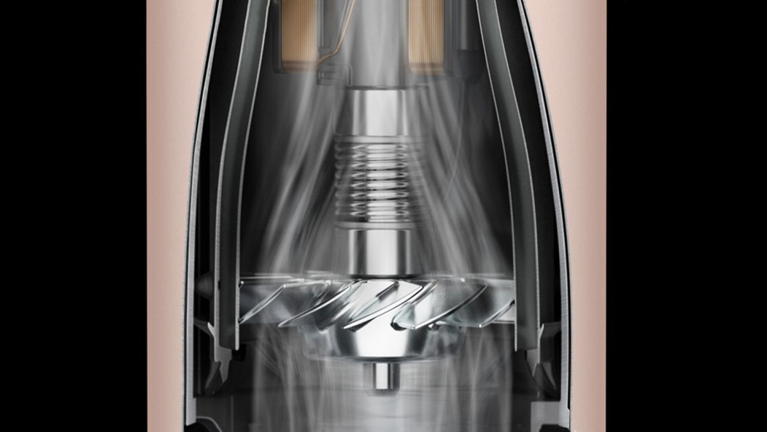 Dyson Supersonic Nural Shineヘアドライヤーの Dyson Hyperdymiumモーター 