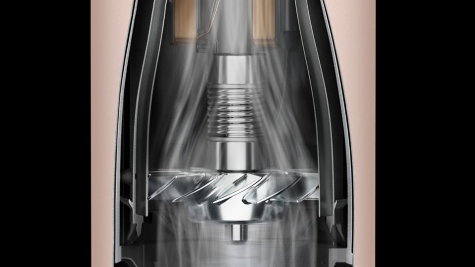 Dyson Supersonic Nural Shineヘアドライヤーの Dyson Hyperdymiumモーター 