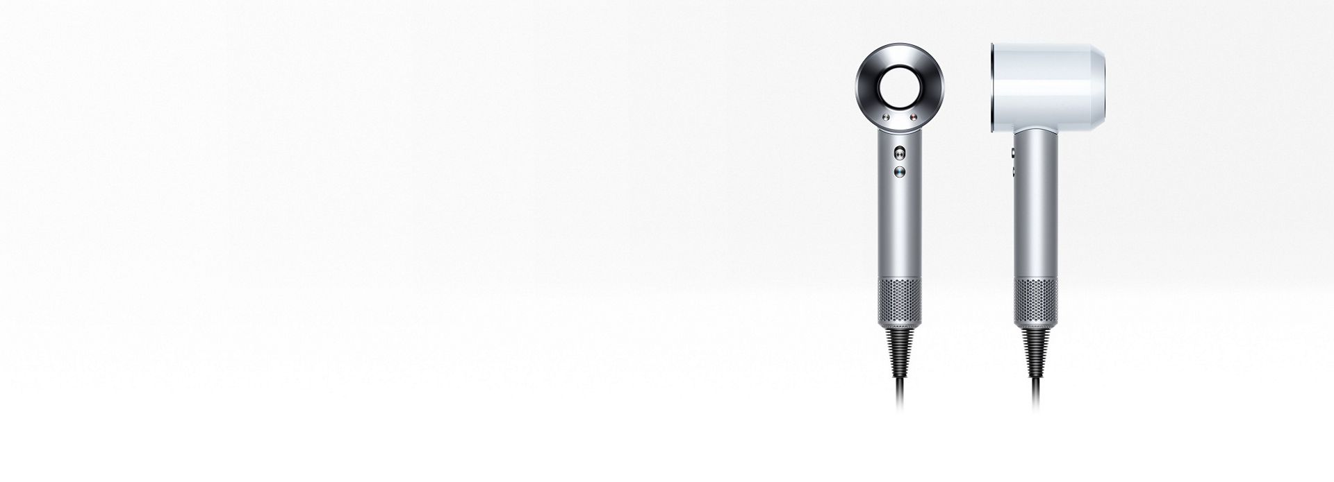 Dyson Supersonic™ hair dryer in white/silver