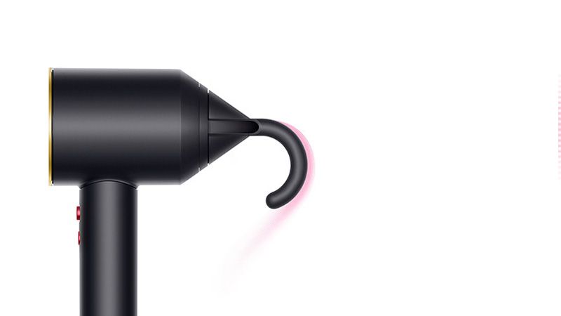 Dyson hair 2025 dryer black