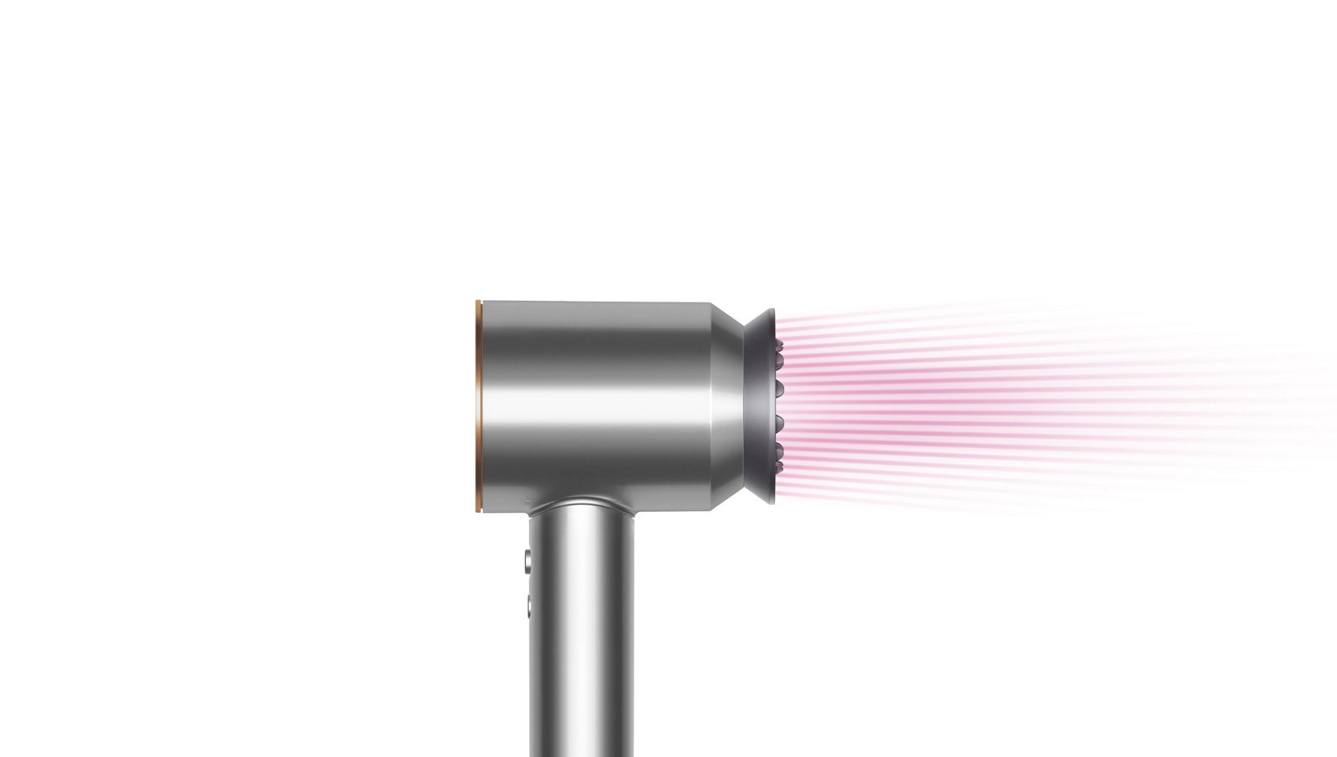 Dyson Supersonic with Gentle air attachment.