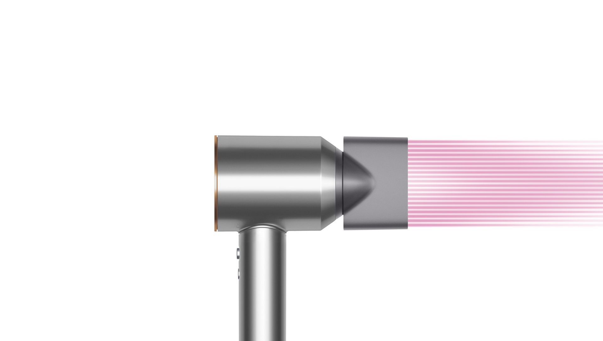 Dyson Supersonic with Styling concentrator.