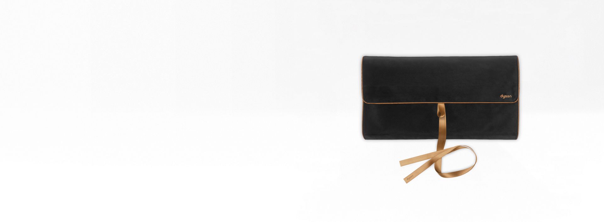 Black and copper Travel pouch