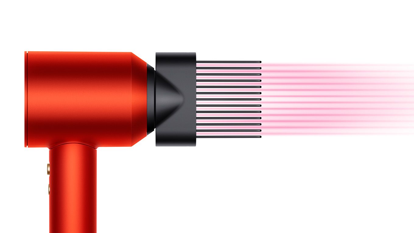 Dyson wide tooth comb attachment clearance