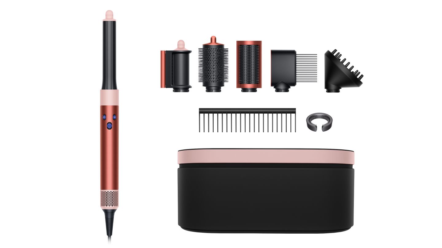 Dyson Airwrap™ multi-styler and dryer Curly+Coily (Strawberry Bronze/Blush  Pink)