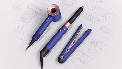 Dyson Airwrap Complete Long パープル Dyson Airwrap HS05 Complete Multi Styler Fuchsia/Nickel LONG